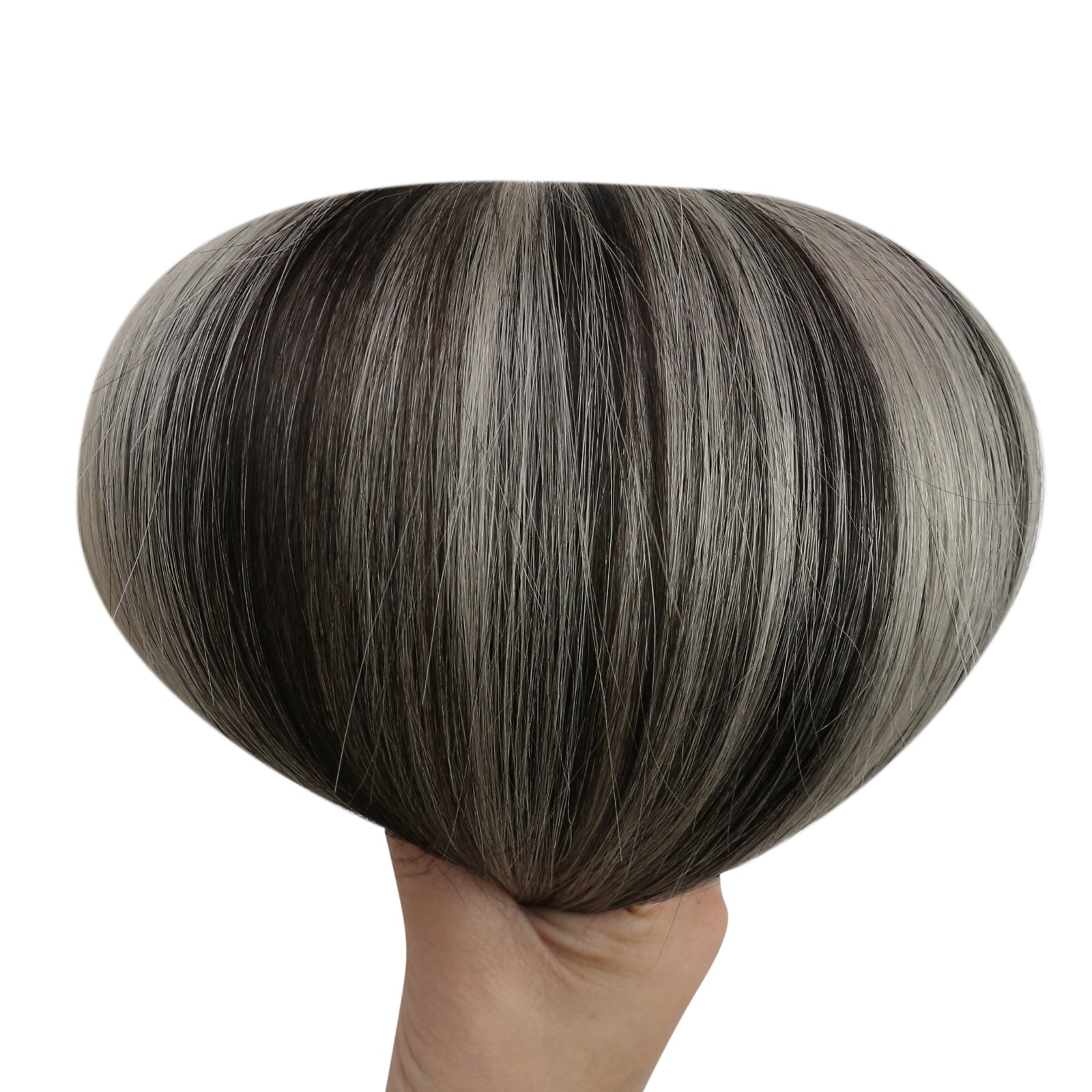 Silver Highlight Tape-In Hair Extensions - 图片 10