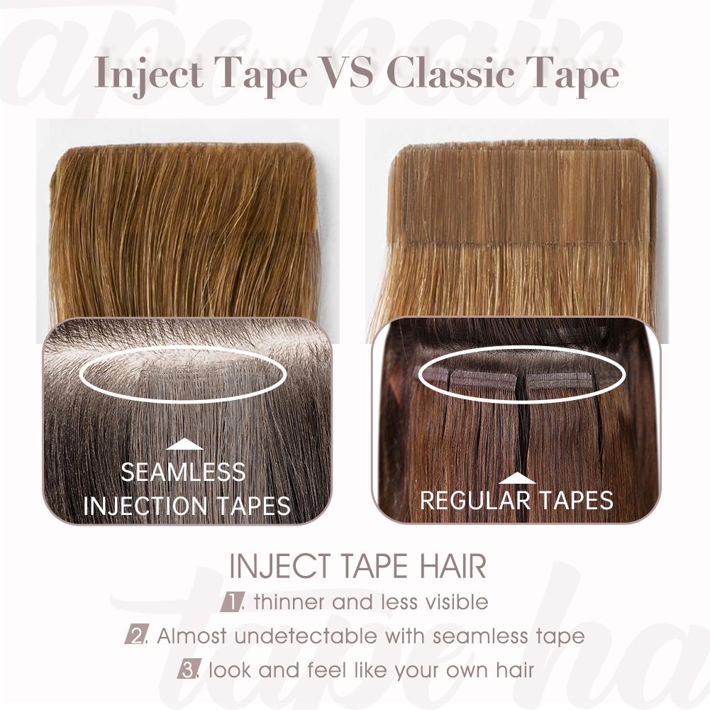 Flower Injection Tape-In Extensions – Highlight Blend - 图片 12
